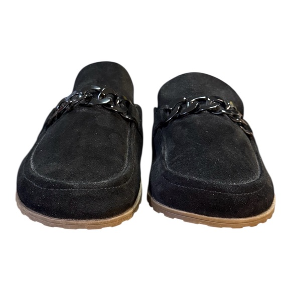 Vionic Georgie Chain Detail Mules Black Suede Women’s Size 8.5 - Picture 4 of 8